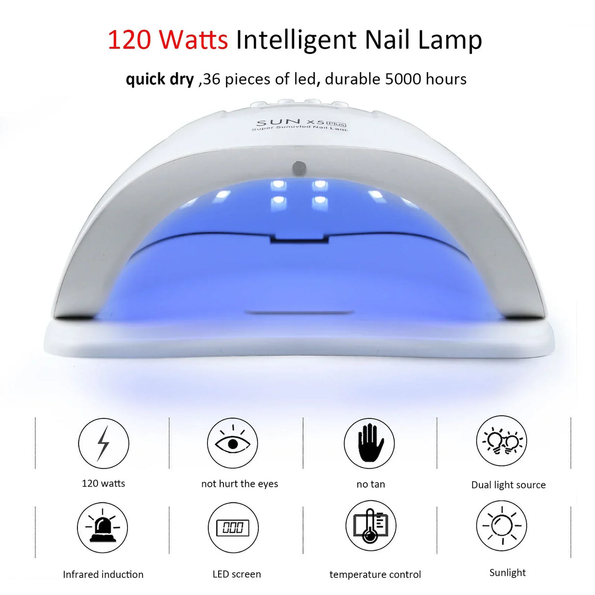 Led Lamp For Uv Nail Drying Light