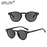 Vintage Round Sunglasses Men Women Brand Designer Fashion