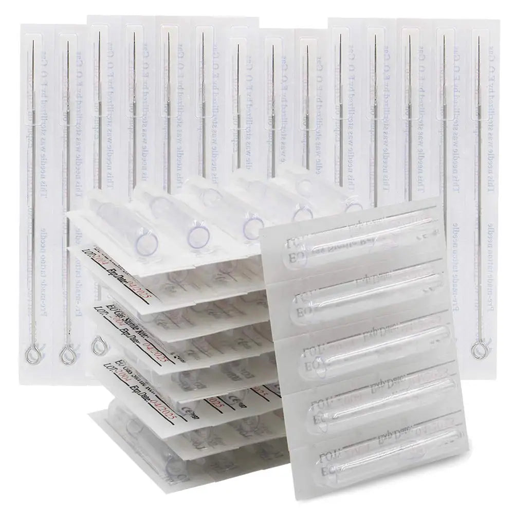 100pcs Tattoo Needles Tips Kit with 50pcs RL