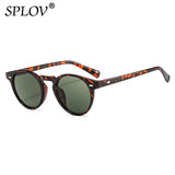 Vintage Round Sunglasses Men Women Brand Designer Fashion