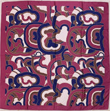 Spanishstyle oversized print handkerchief