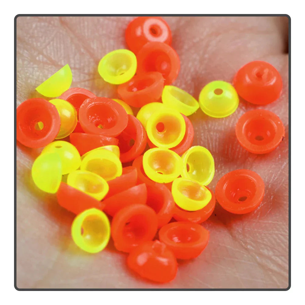 Abs Plastic Hemispheric Anti-Collision Bead Fish Floating Hole