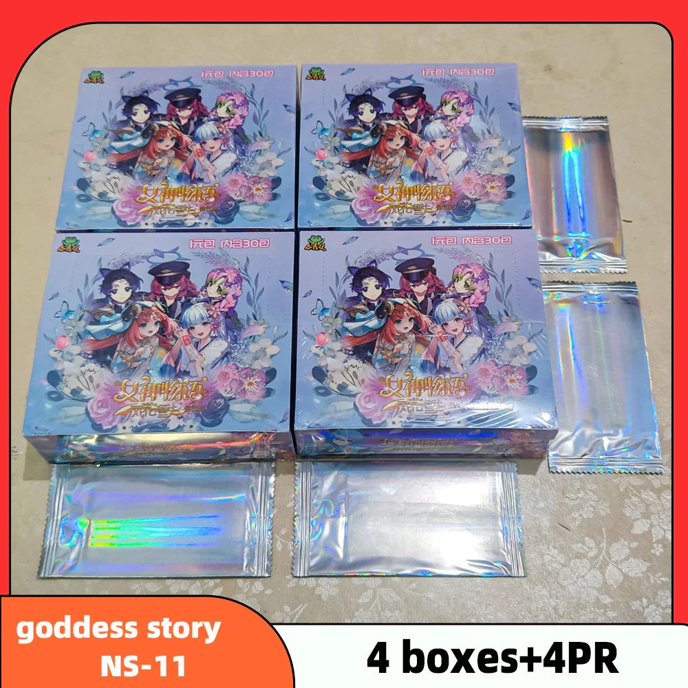 Wholesale 4 Boxes Goddess Story NS-11 Collection Card