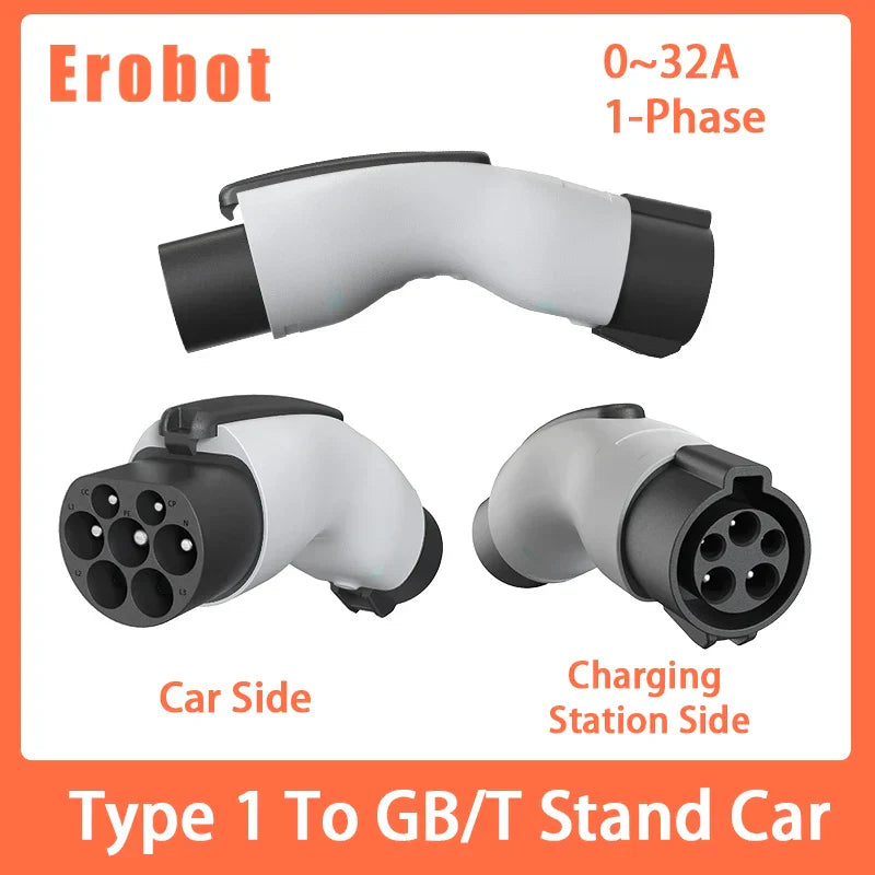Type 1 To GBT Plug Adapter CCS1 To