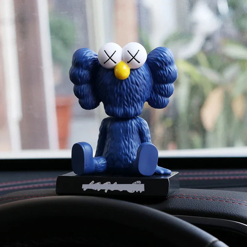 Fashion Car Ornament XX Eye Companion Cartoon Bobblehead