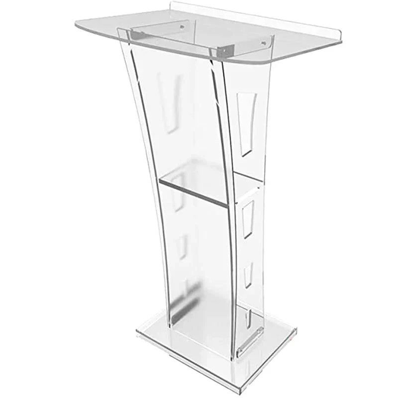 Acrylic Podium Plexiglass Pulpit School Church Lectern Modern