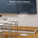 Acrylic Podium Stand Angle Adjustable Modern Lecterns &