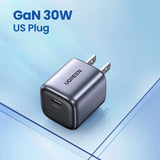 UGREEN 20W 30W GaN Charger PD Fast USB