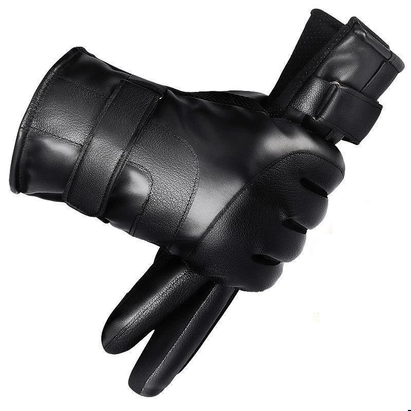 Winter Gloves For Men Leather Gloves Tactical Touchscreen