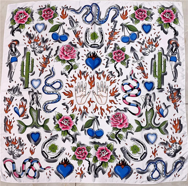 New fashion printing beautiful and exquisite scarf handkerchief