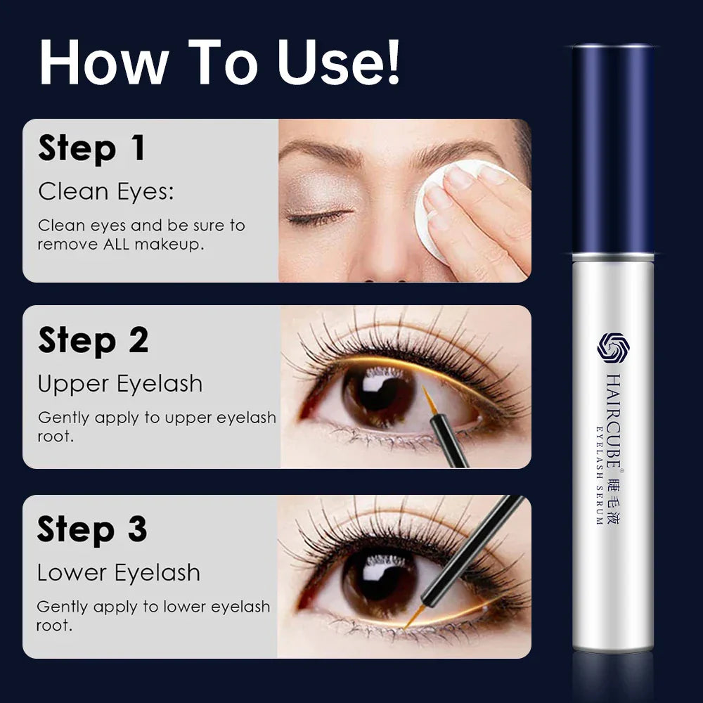 HAIRCUBE Eyelash Growth Serum Products Fast Eyelashes Essence