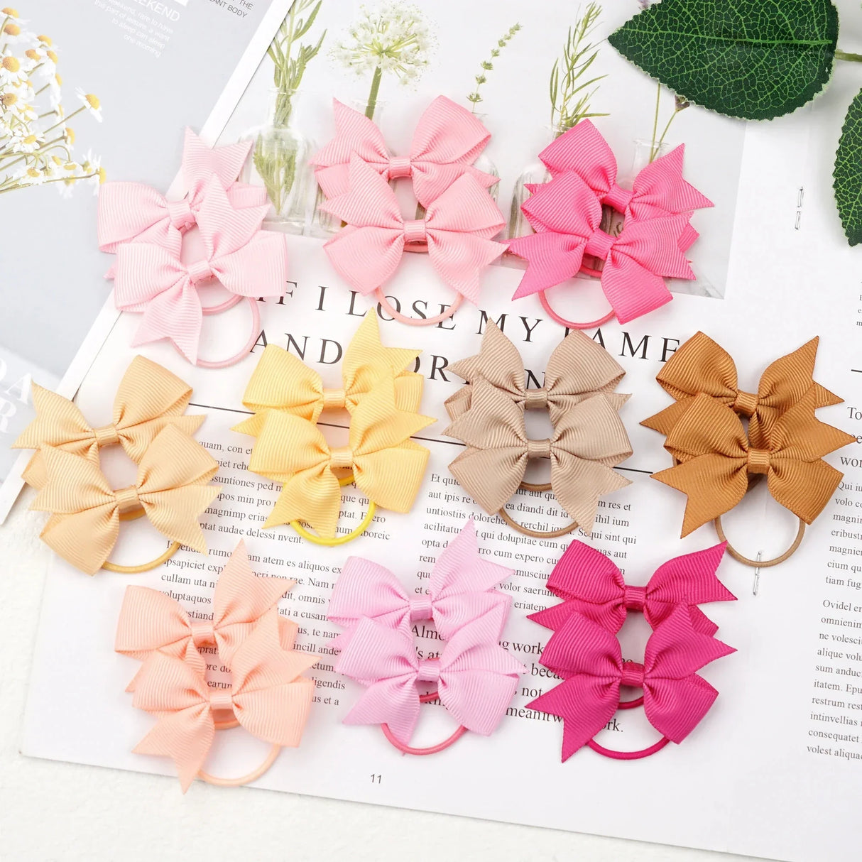 2inch Baby Hair Ties,Toddler Hair Accessories Loose &