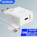 120W USB Charger Quick Charge QC3.0 USB C