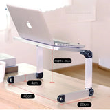 Adjustable Folding Laptop Desk Portable for Bed Table