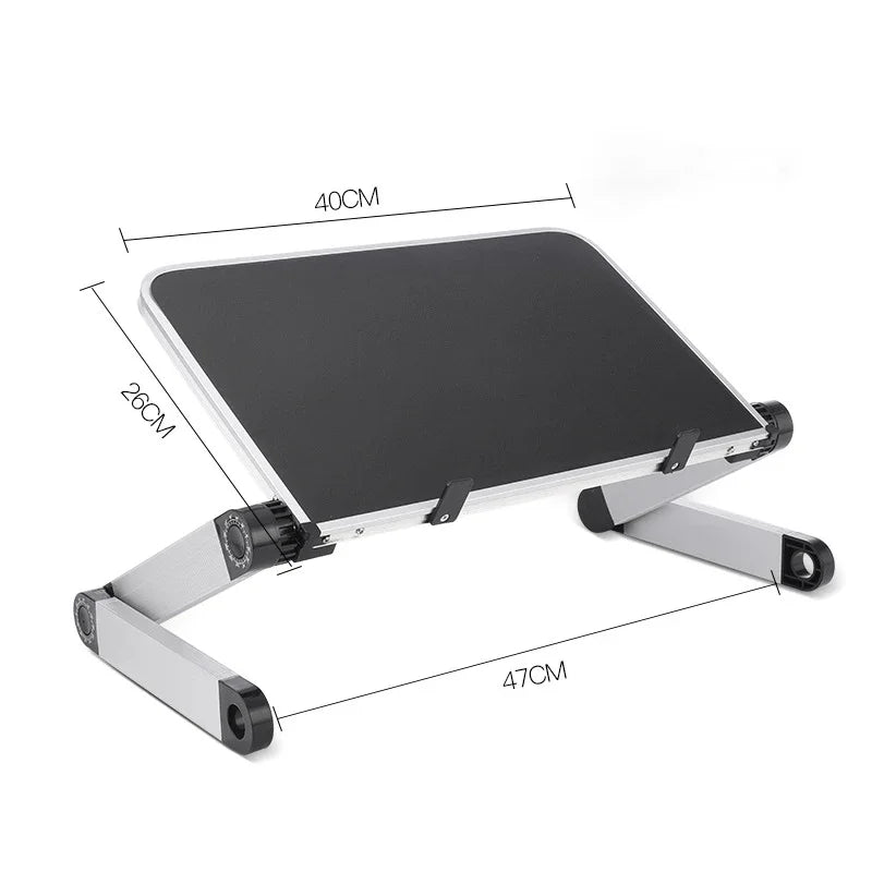 Adjustable Folding Laptop Desk Portable for Bed Table