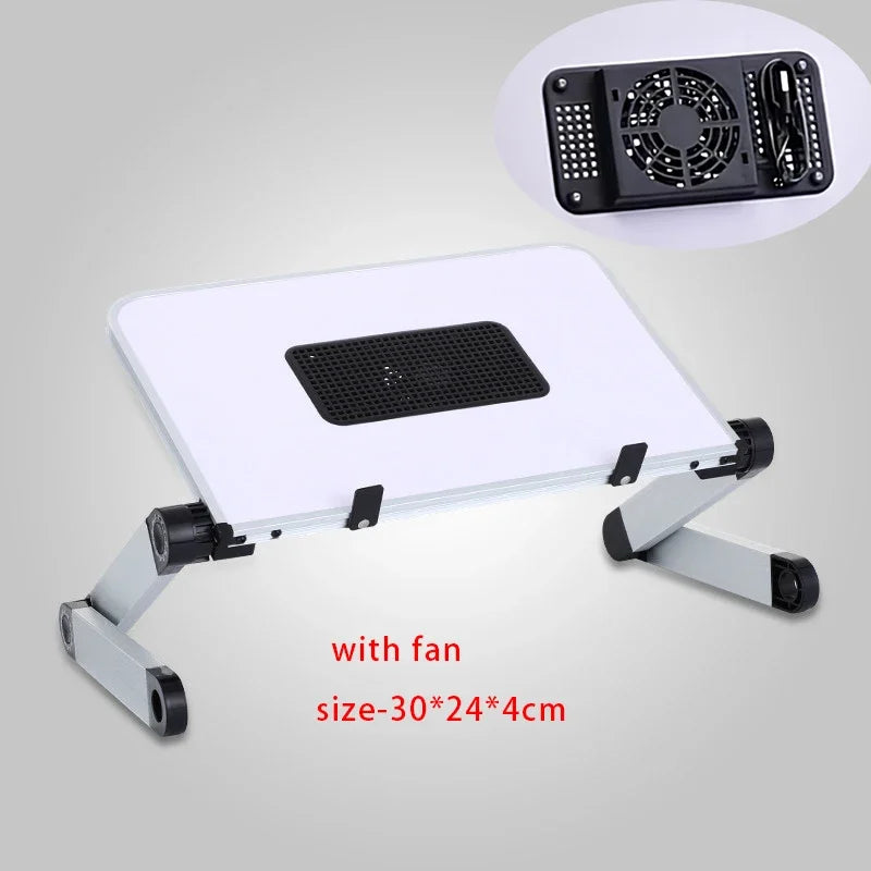 Adjustable Folding Laptop Desk Portable for Bed Table