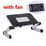 Adjustable Folding Laptop Desk Portable for Bed Table