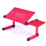 Adjustable Laptop Desk Stand Portable Aluminum Ergonomic Lapdesk