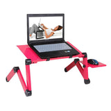 Adjustable Laptop Desk Stand Portable Aluminum Ergonomic Lapdesk