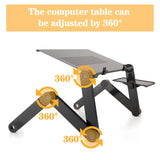 Adjustable Laptop Desk Stand Portable Aluminum Ergonomic Lapdesk