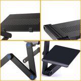 Adjustable Laptop Desk Stand Portable Aluminum Ergonomic Lapdesk