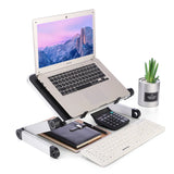 Adjustable Laptop Desk Stand Portable Aluminum Ergonomic Lapdesk