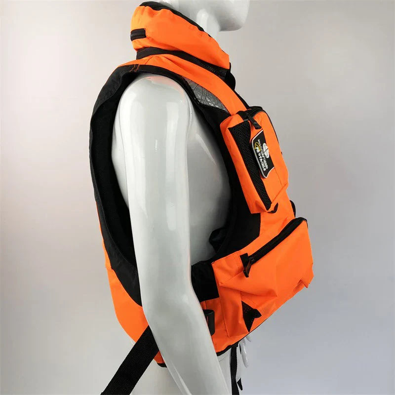 Adult Life Jacket Adjustable Buoyancy Aid Swimming Boating