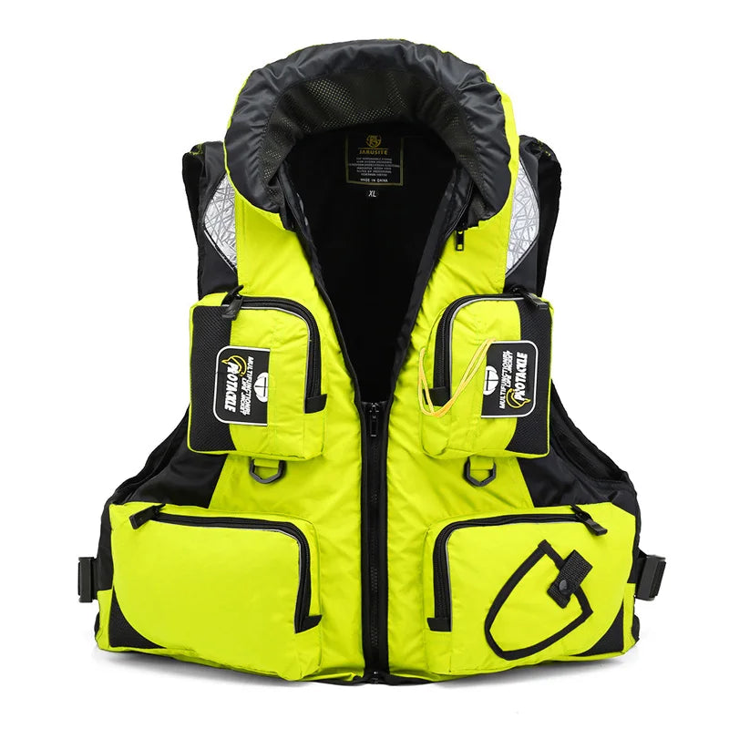 Adult Life Jacket Adjustable Buoyancy Aid Swimming Boating