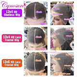 Cynosure 13x4/13x6 HD Transparent Lace Front Human Hair