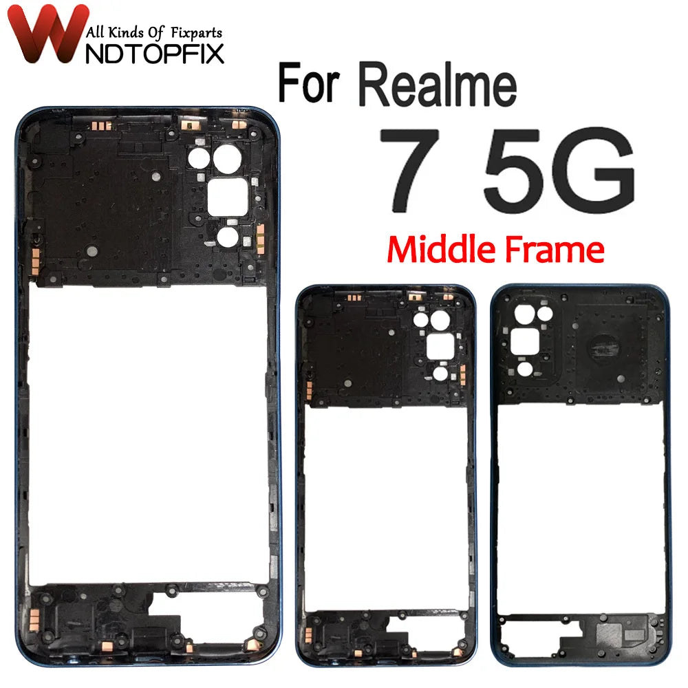 6.5" Middle Frame For Oppo Realme 7 5G