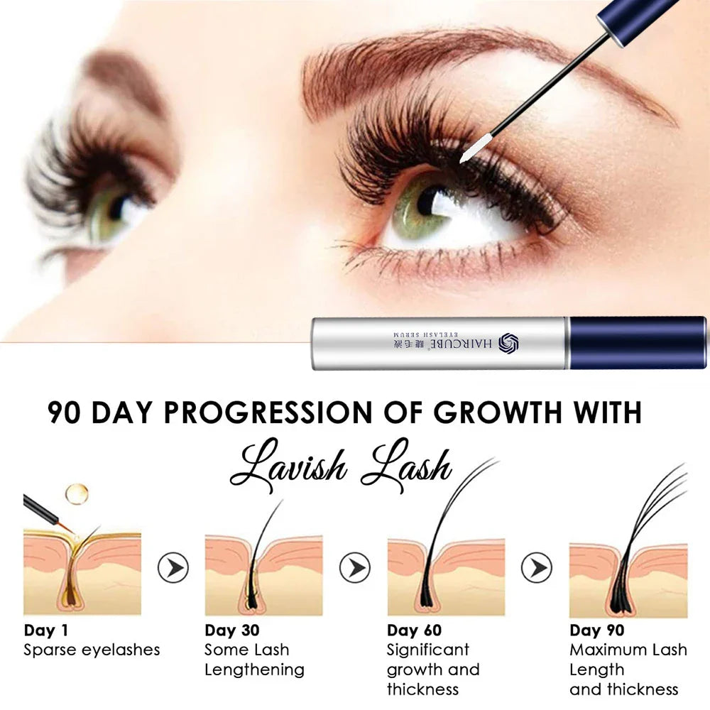 HAIRCUBE Eyelash Growth Serum Products Fast Eyelashes Essence