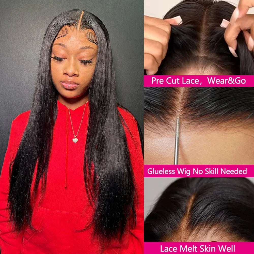 26inch Straight Wear And Go Glueless Human Hair