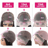 30Inch Deep Wave Transparent 13x4 13x6 Lace Frontal