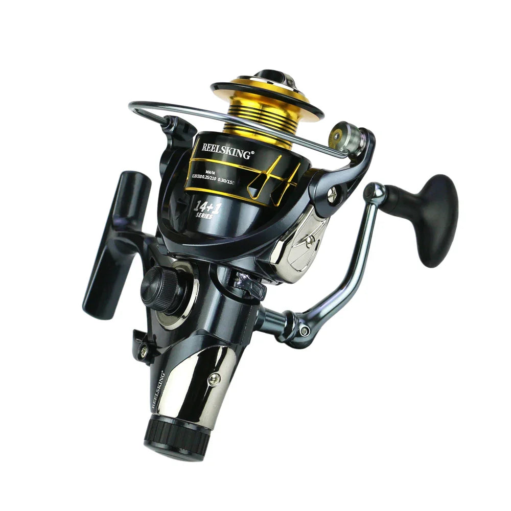 All Metal 4.9:1/5.2:1 Spinning Fishing Reel Freshwater/Saltwater Carp