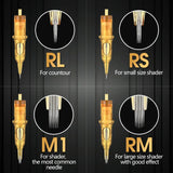 Ambition Glory RL 08/10/12 Tattoo Cartridge Needles Disposable