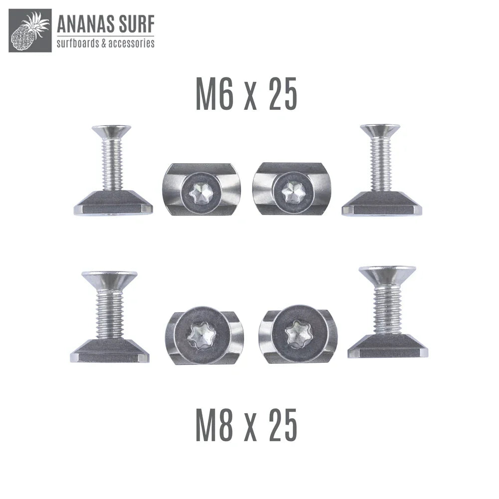 Ananas Surf M6, M8 HydroFoil Board Mount Torx