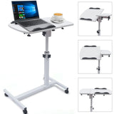 Angle & Height Adjustable Rolling Table Laptop Notebook