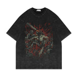 Anime Chainsaw Man T Shirts Makima Cotton Pochita