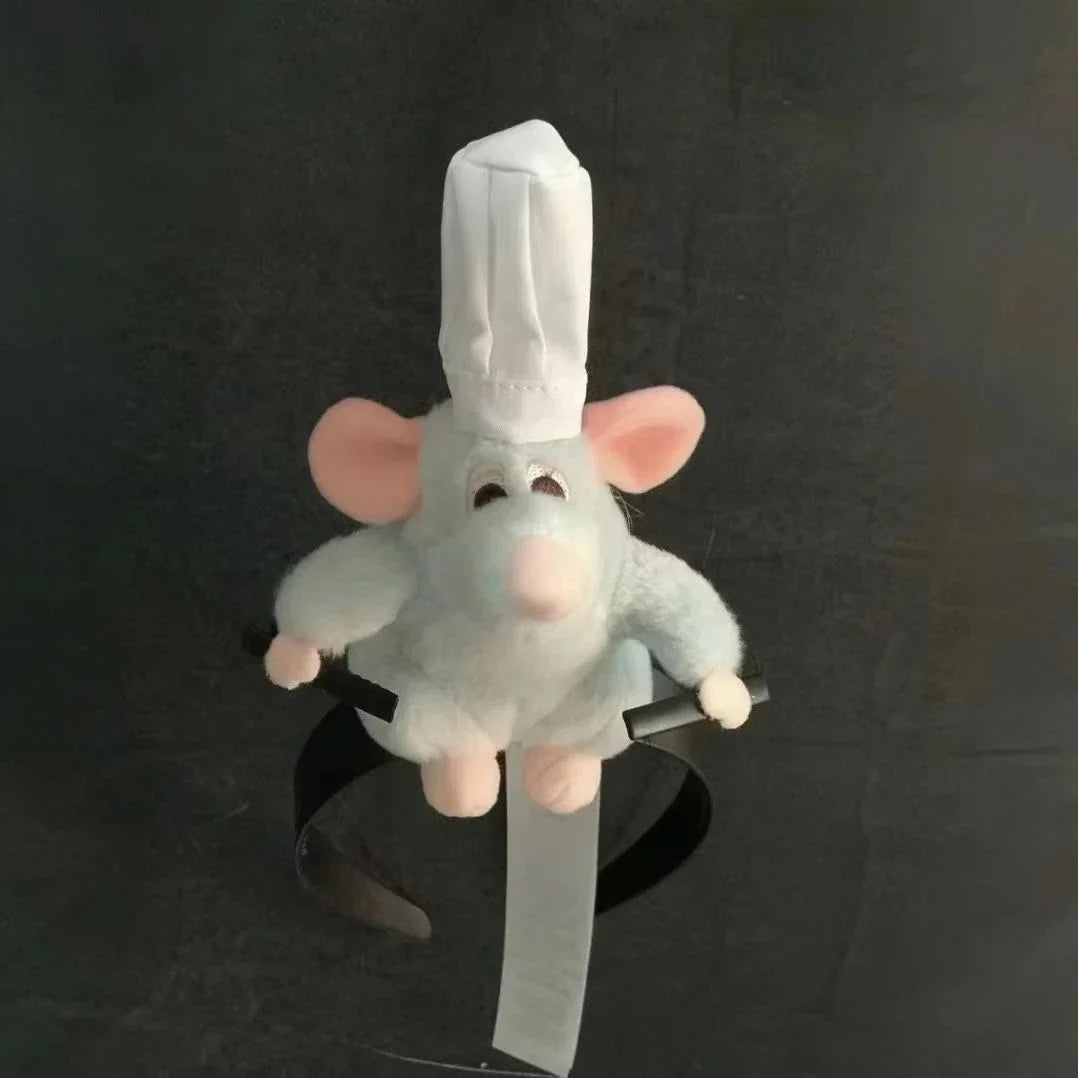 Anime Disney Ratatouille Hairband Cartoon Plush Doll Headband