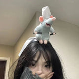 Anime Disney Ratatouille Hairband Cartoon Plush Doll Headband