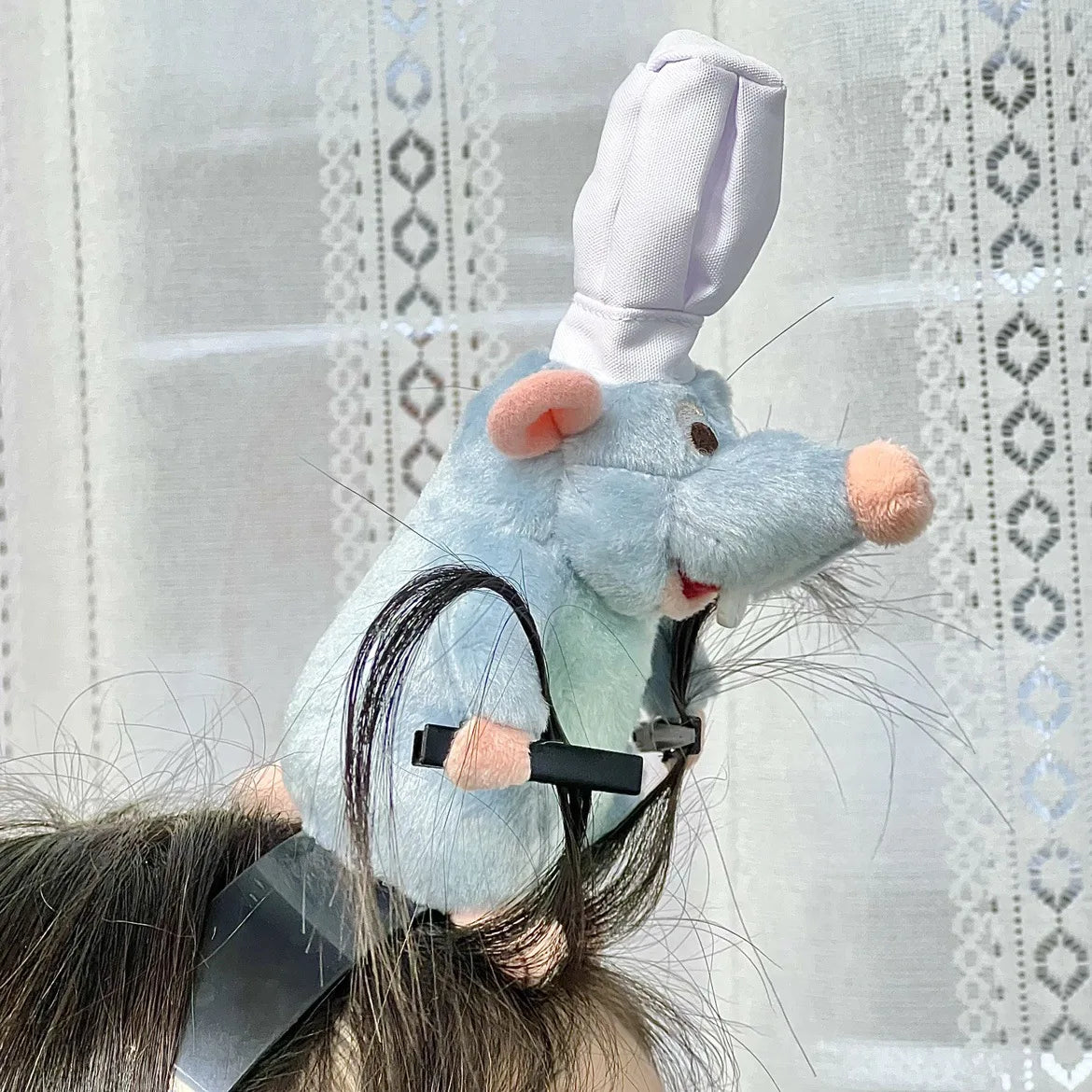 Anime Disney Ratatouille Hairband Cartoon Plush Doll Headband