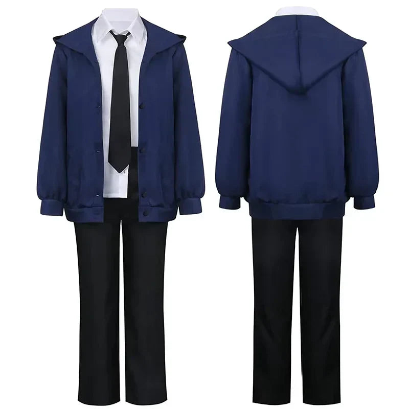 Anime Power Cosplay Chainsaw Man Cosplay Costume Blue