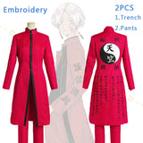 Anime Tokyo Revengers Izana Kurokawa Cosplay Costume Red