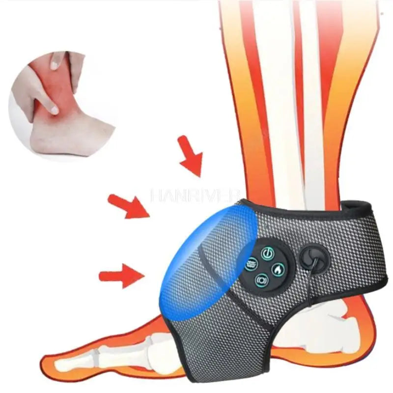 Ankle joint massage exercise, hot pressing tendon therapy