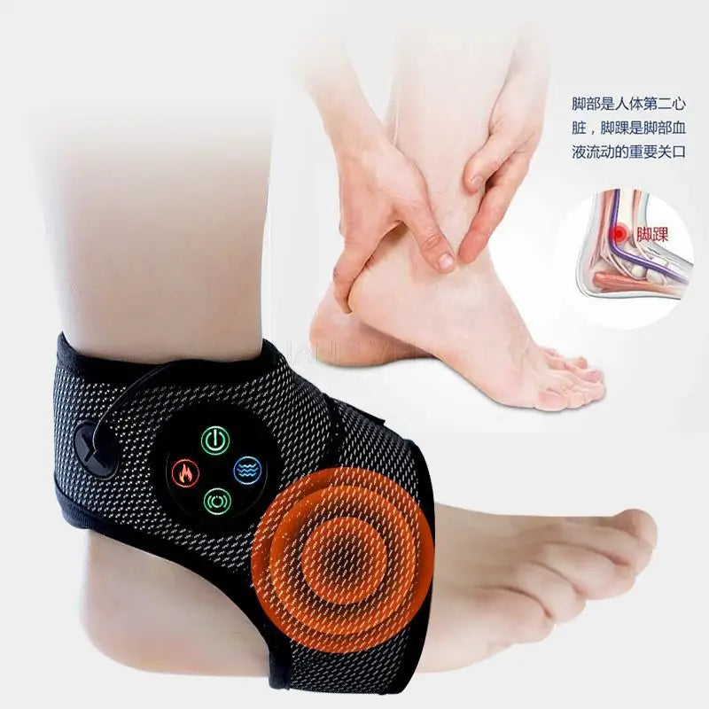 Ankle joint massage exercise, hot pressing tendon therapy