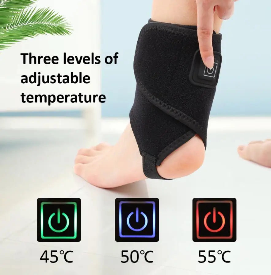 Ankle joint massage exercise, hot pressing tendon therapy