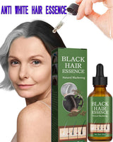 Anti Gray Hair Essence Hair Blackening Serum White