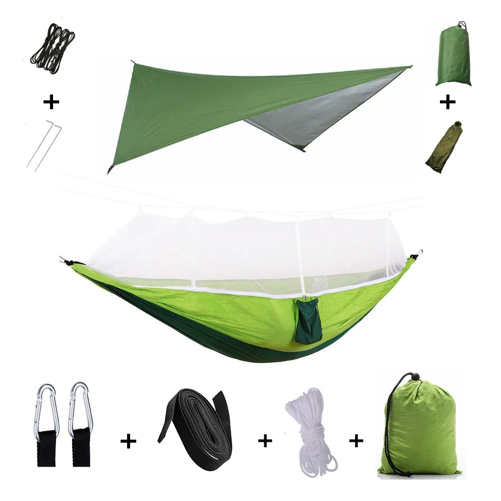 Anti Outdoor Camping Hammock With Mosquito Net And