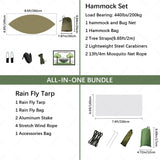 Anti Outdoor Camping Hammock With Mosquito Net And