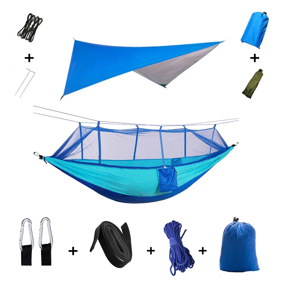 Anti Outdoor Camping Hammock With Mosquito Net And